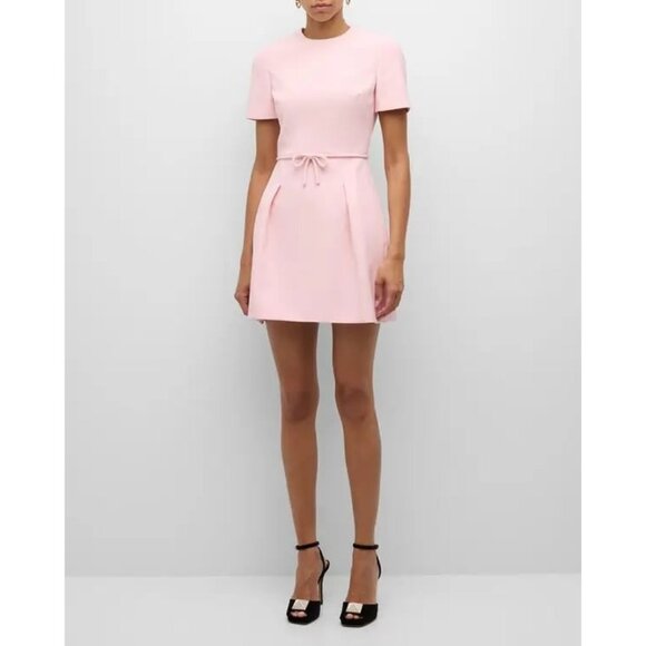 VALENTINO GARAVANI Crepe Couture Short Dress size IT 42/ US 6 - Picture 1 of 16